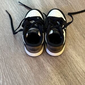 Nike Kids Black and White Sneakers